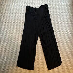Aritzia Wilfred Black relaxed black pants